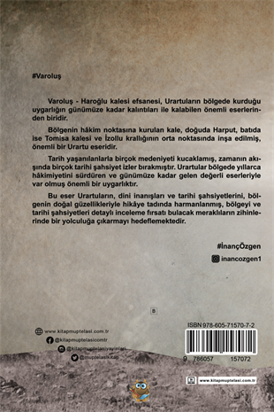 Varoluş - Haroğlu Kalesi Efsanesi , İnanç Özgen , Kitap Müptelası Yayınları , 9786057157072 ,