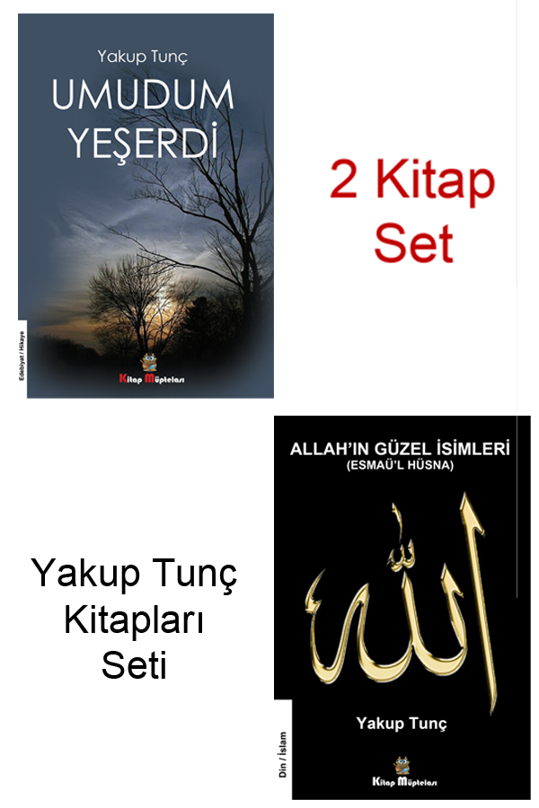Yakup Tunç Kitapları - (2 Kitap Set) , Yakup Tunç , Kitap Müptelası Yayınları , 2453326703106 ,
